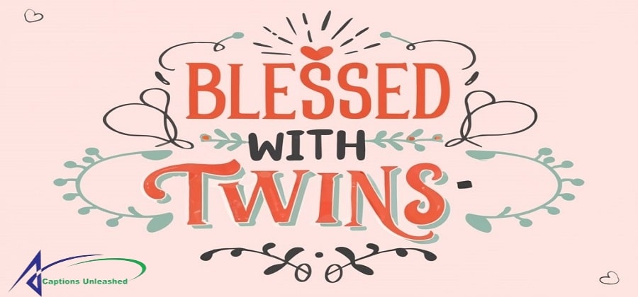 Blessed With Twins Captions For Instagram (1)