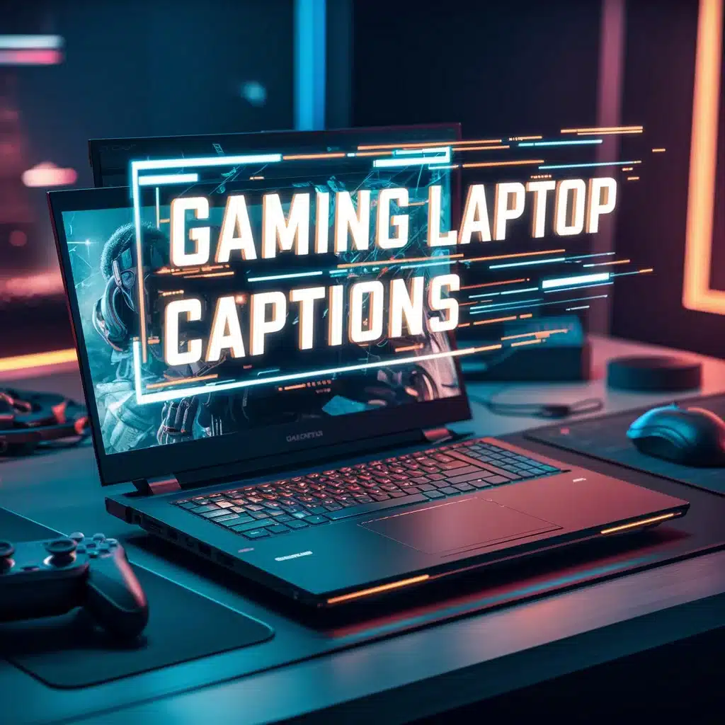 Gaming Laptop Captions