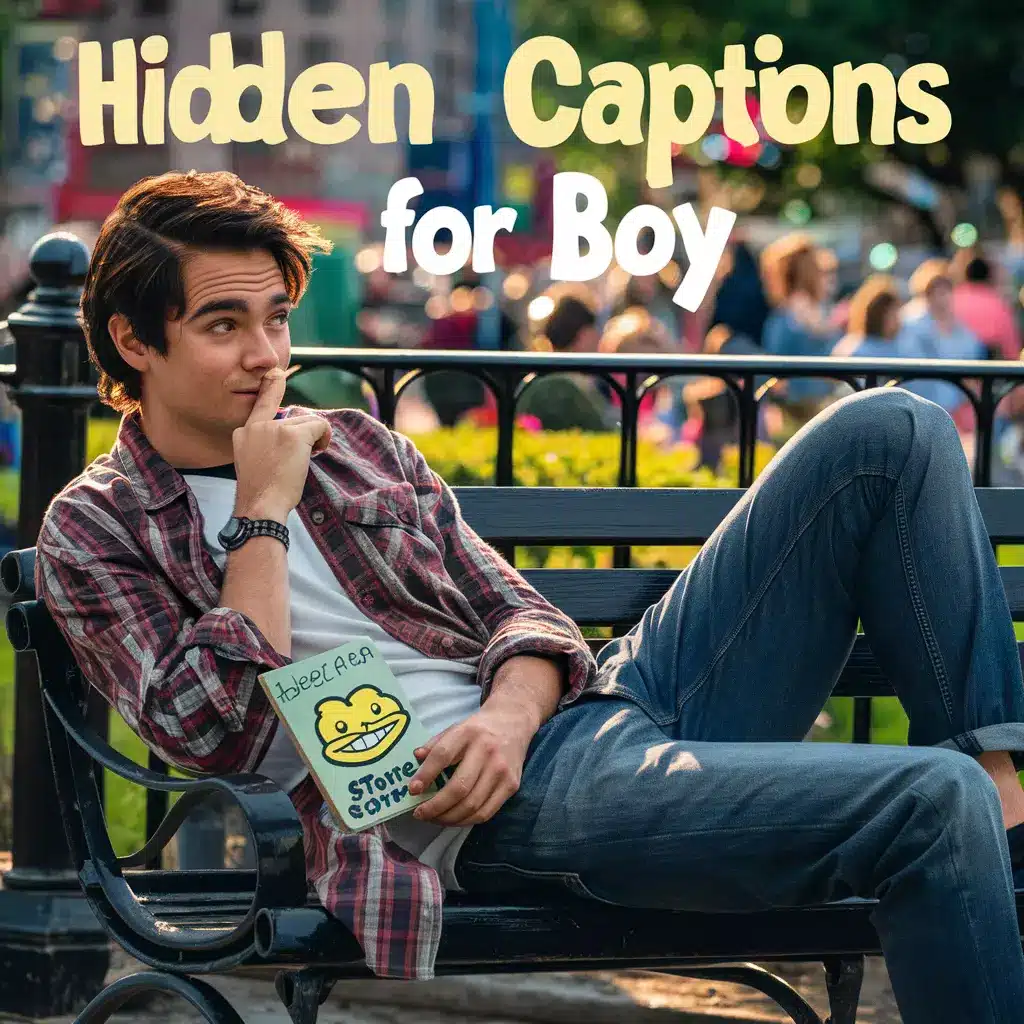 Hidden Stoner Captions for Boy