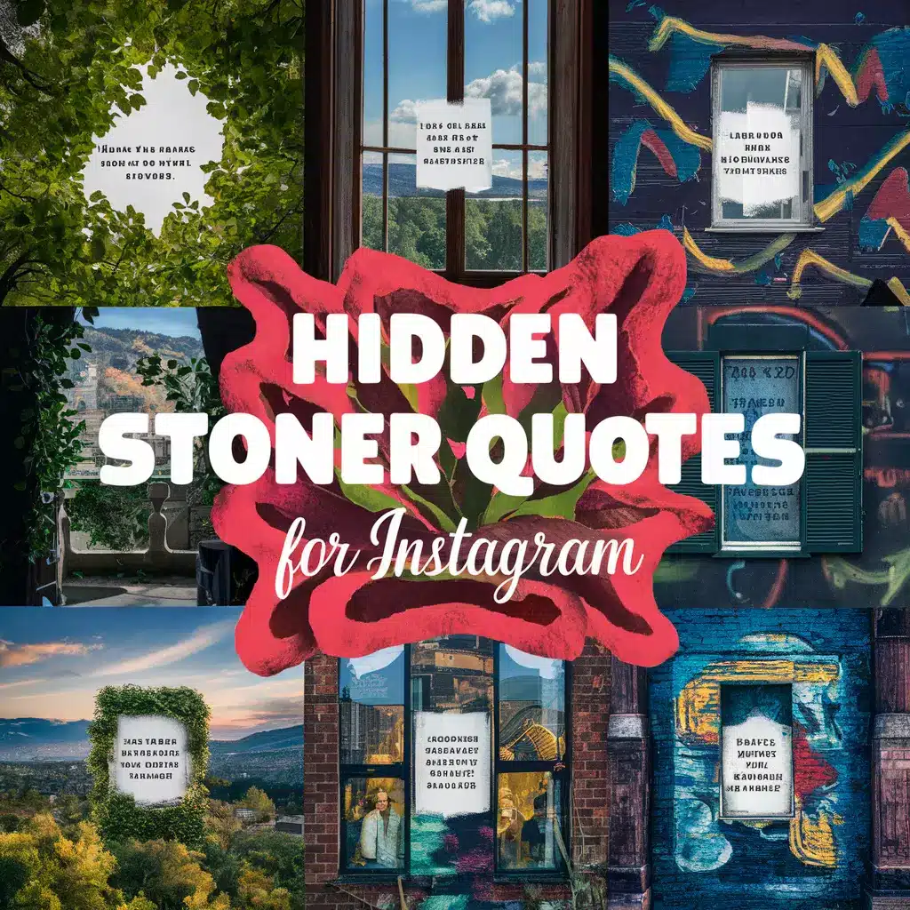 Hidden Stoner Quotes for Instagram