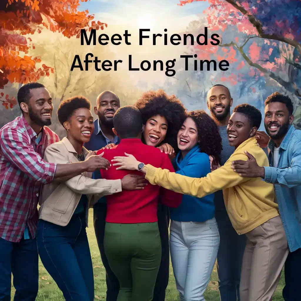 Meet Friends After Long Time