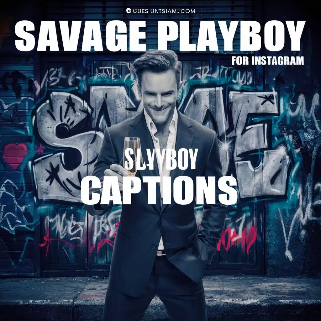 Savage Playboy Captions For Instagram