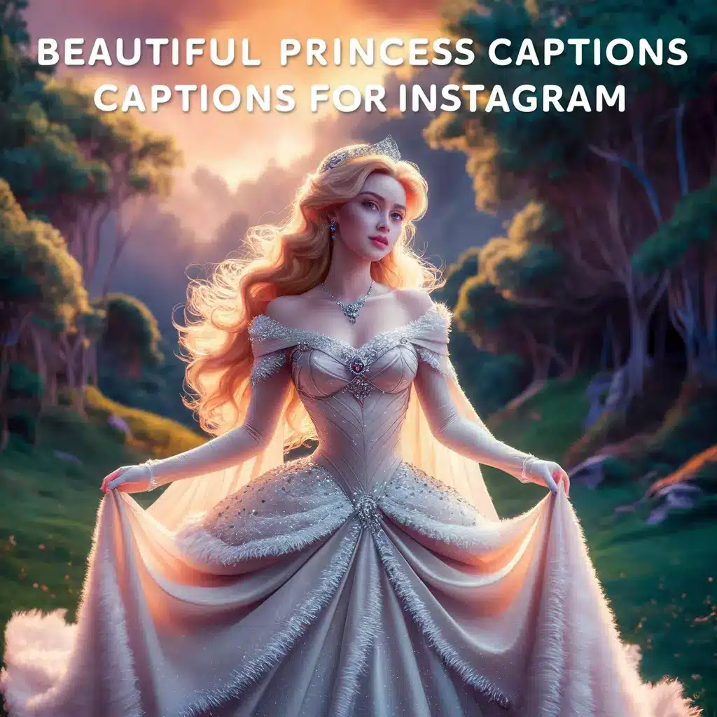 Beautiful Princess Captions For Instagram