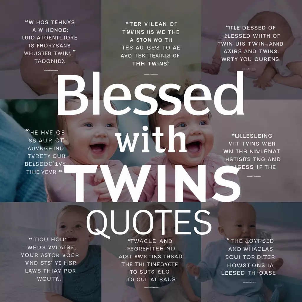 Blessed With Twins Quotes For Instagram