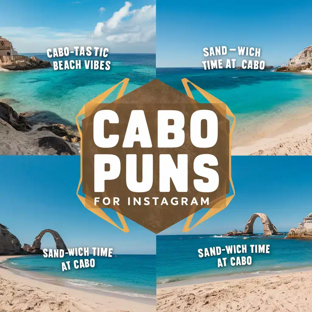 Cabo Puns For Instagram