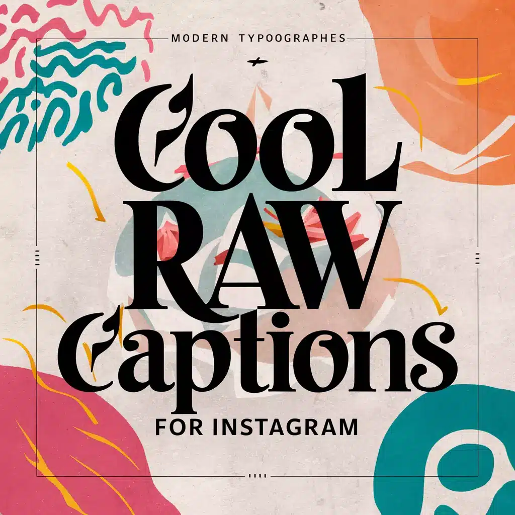 Cool Raw Captions For Instagram