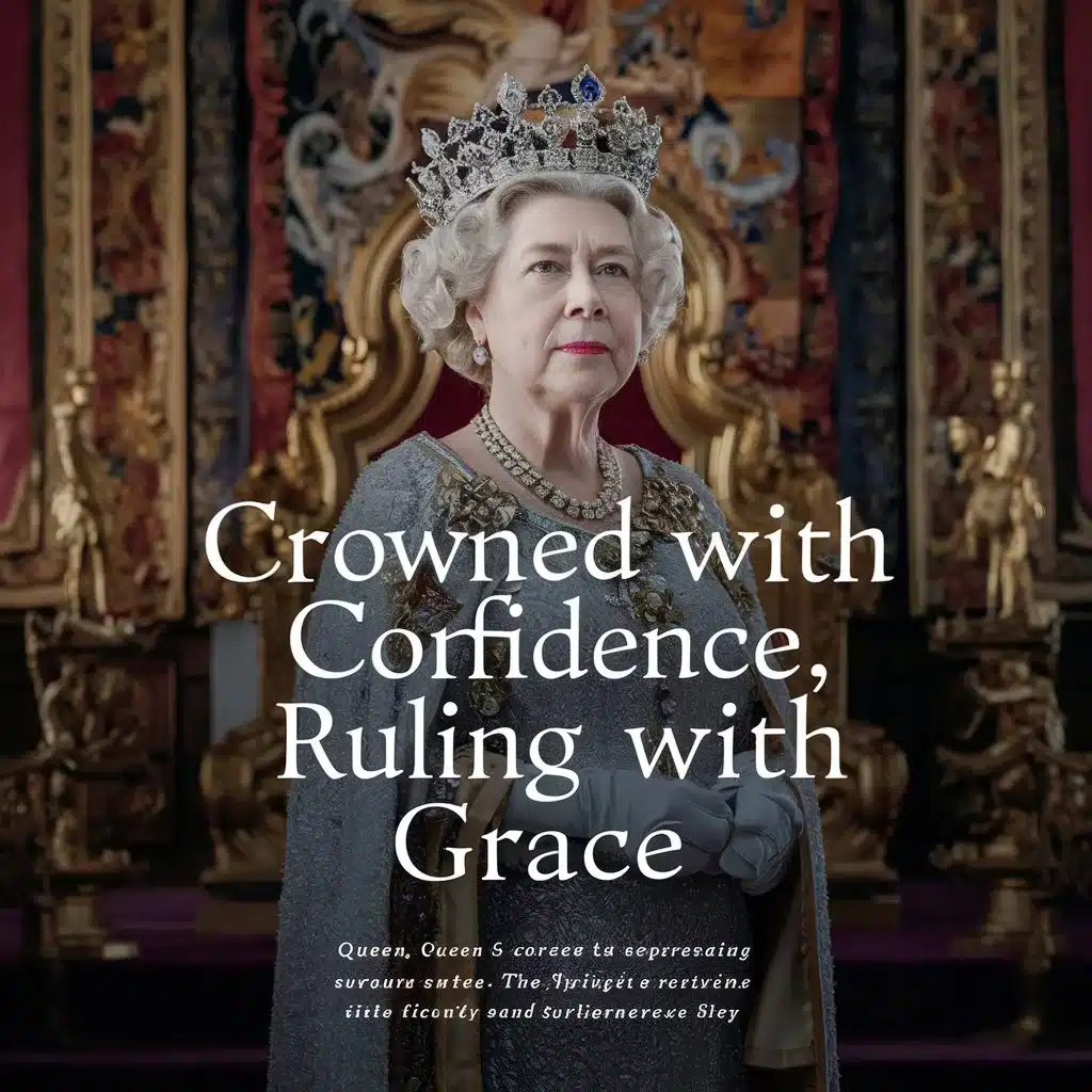 Crowned with confidence, ruling with grace