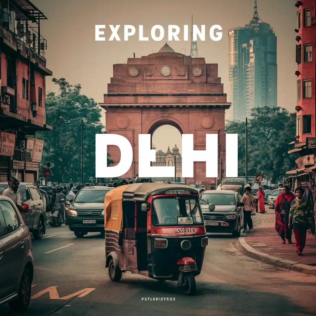 Exploring Delhi