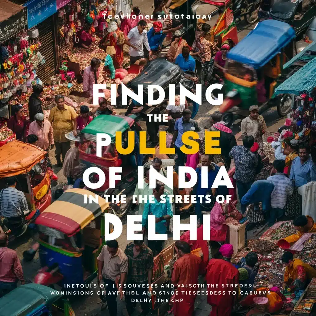 Finding the pulse of India in the streets of Delhi