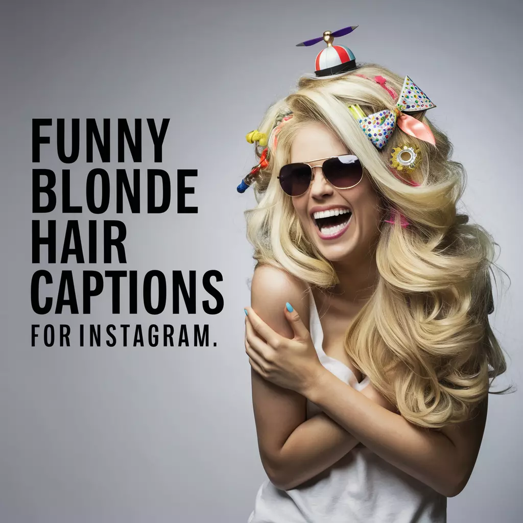 Funny Blonde Hair Captions For Instagram