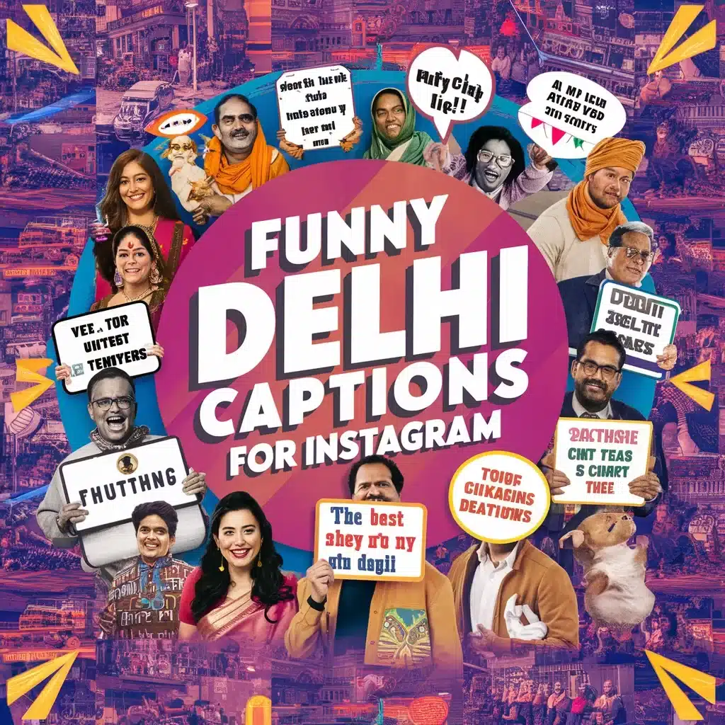 Funny Delhi Captions For Instagram