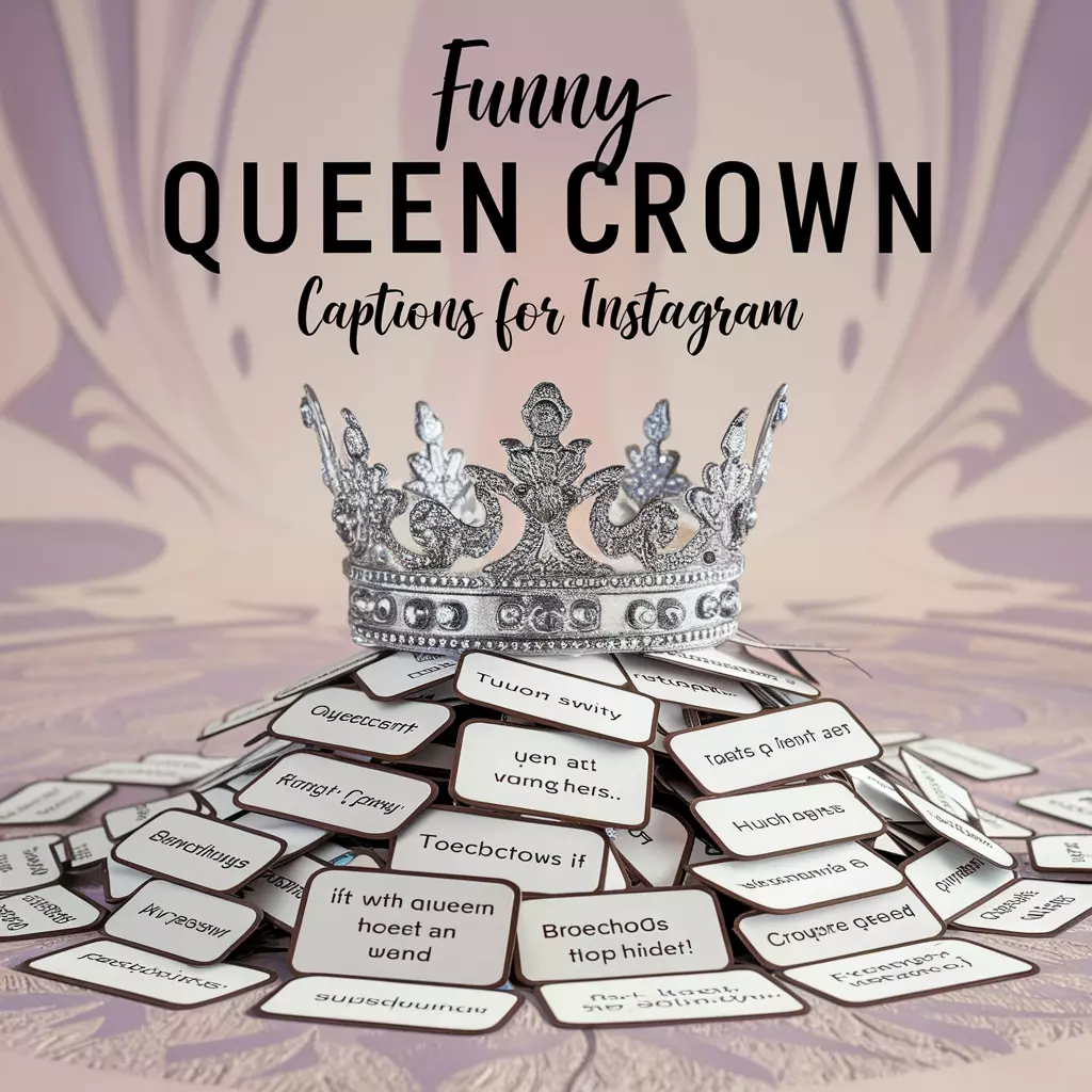 Funny Queen Crown Captions For Instagram