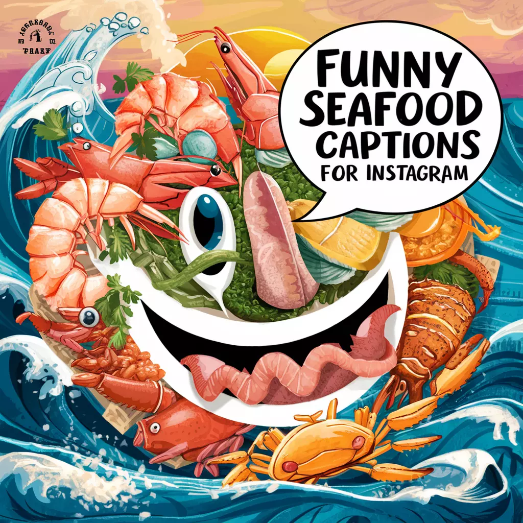 Funny Seafood Captions For Instagram