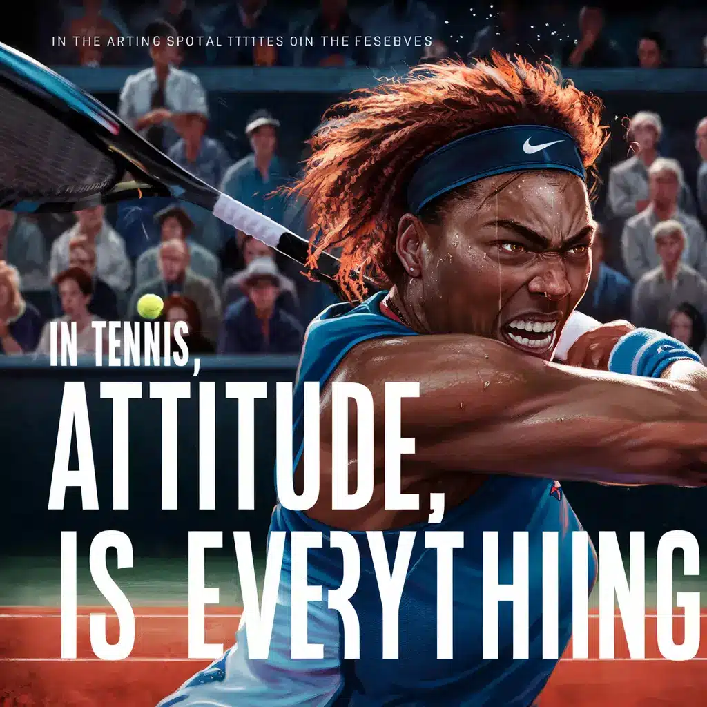 In tennis attitude is everything