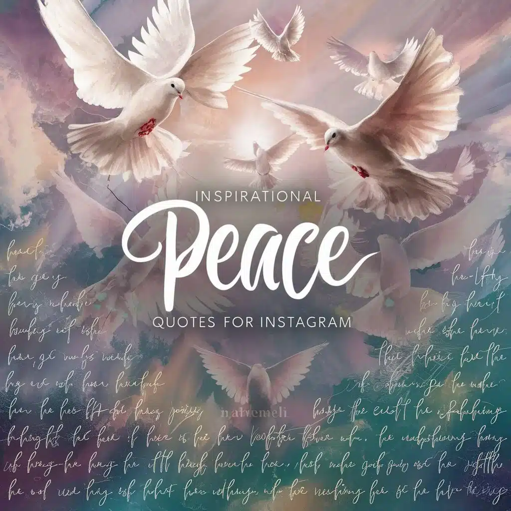 Inspirational Peace Quotes for Instagram