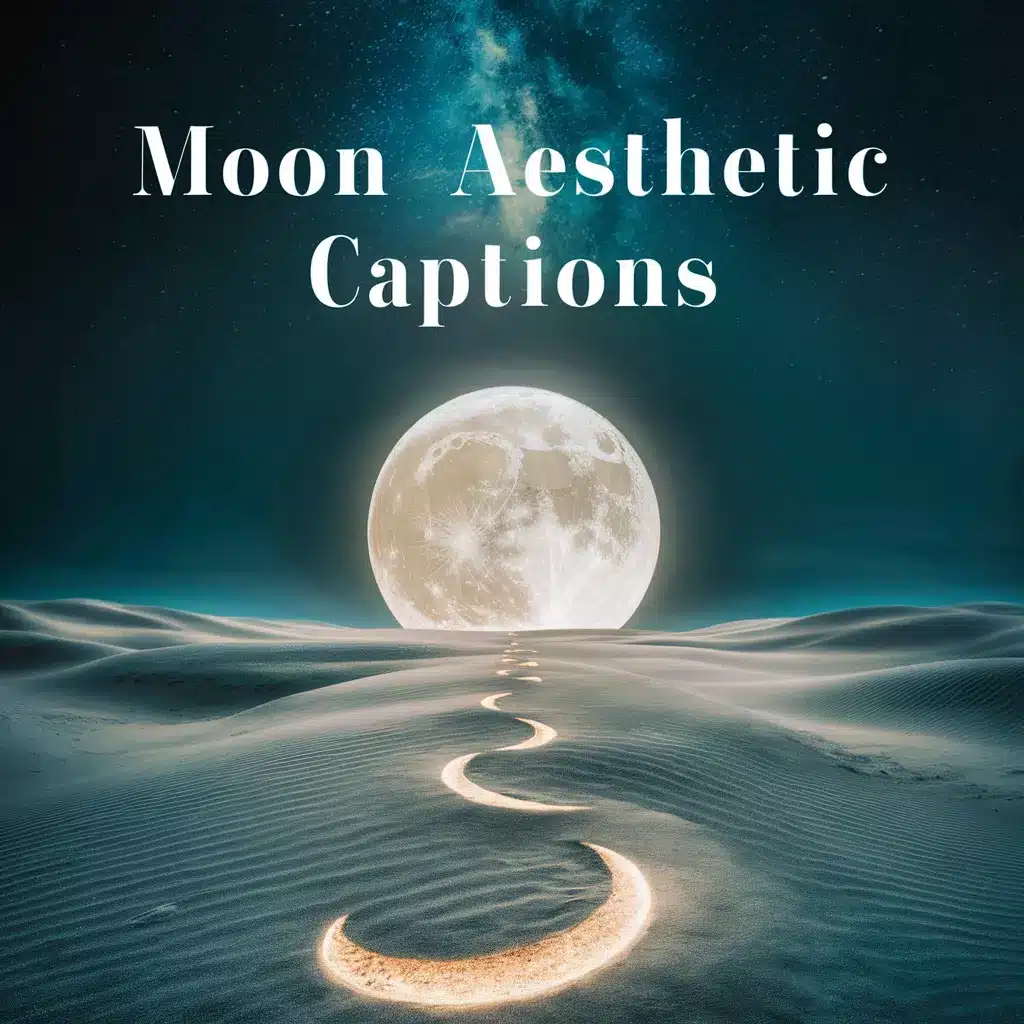 Moon Aesthetic Captions 