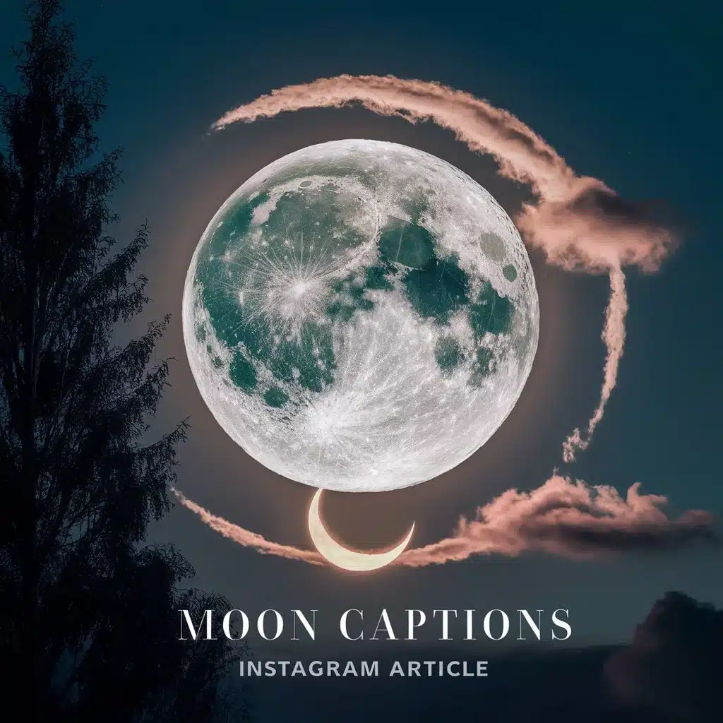 Moon Captions for Instagram 