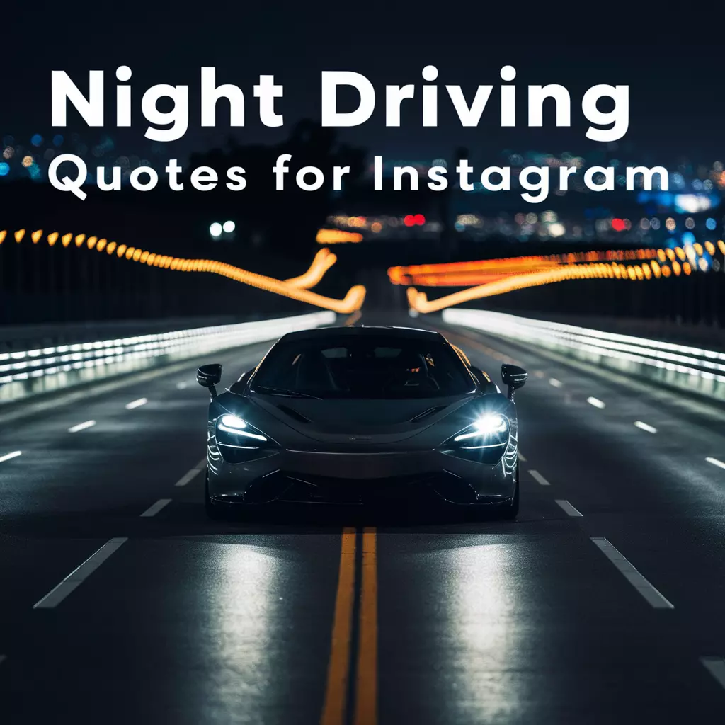 Night Driving Quotes For Instagram