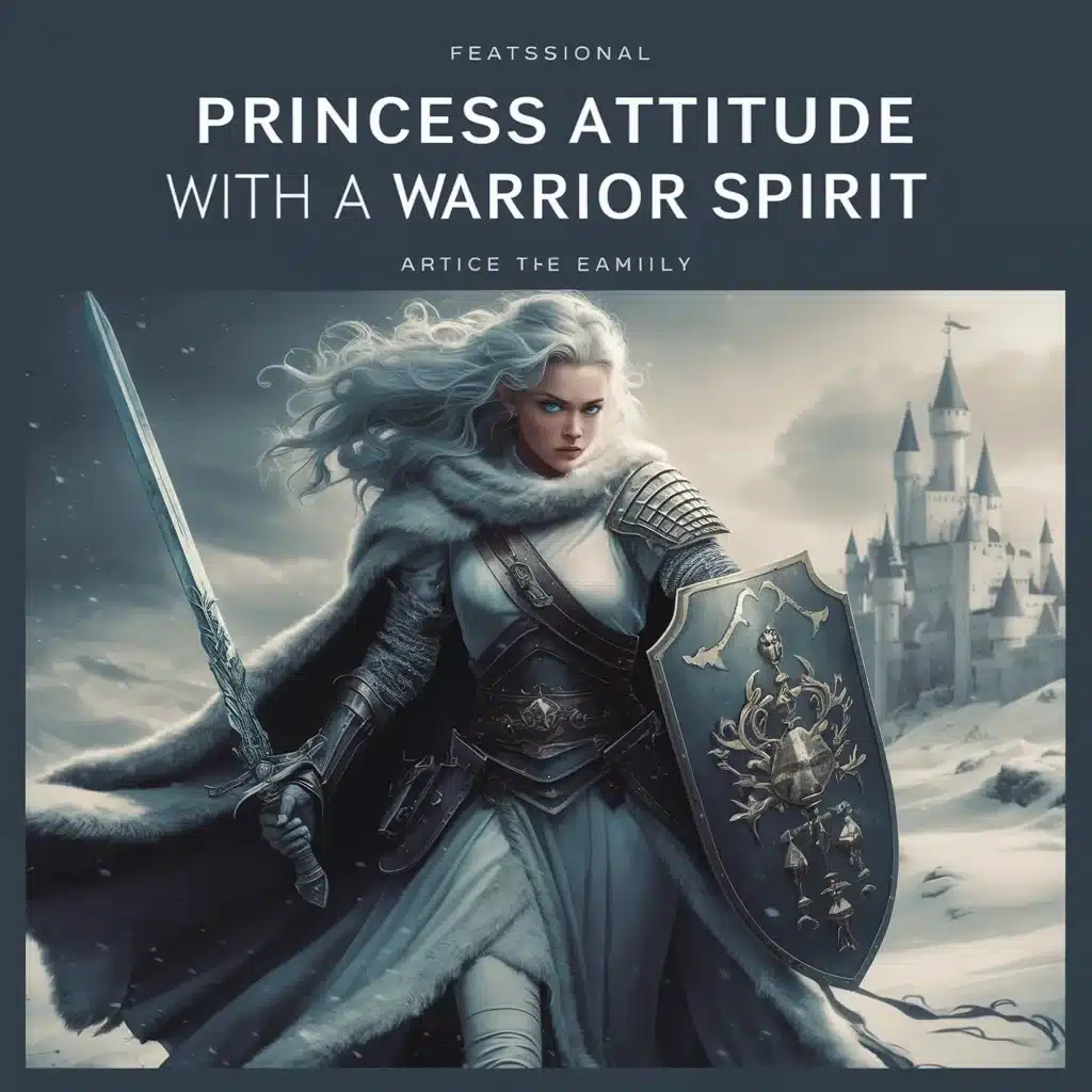 Princess attitude with a warrior spirit