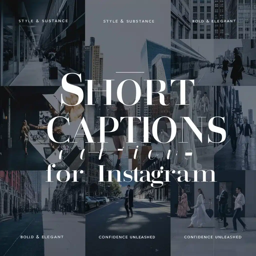Short Classy Captions for Instagram