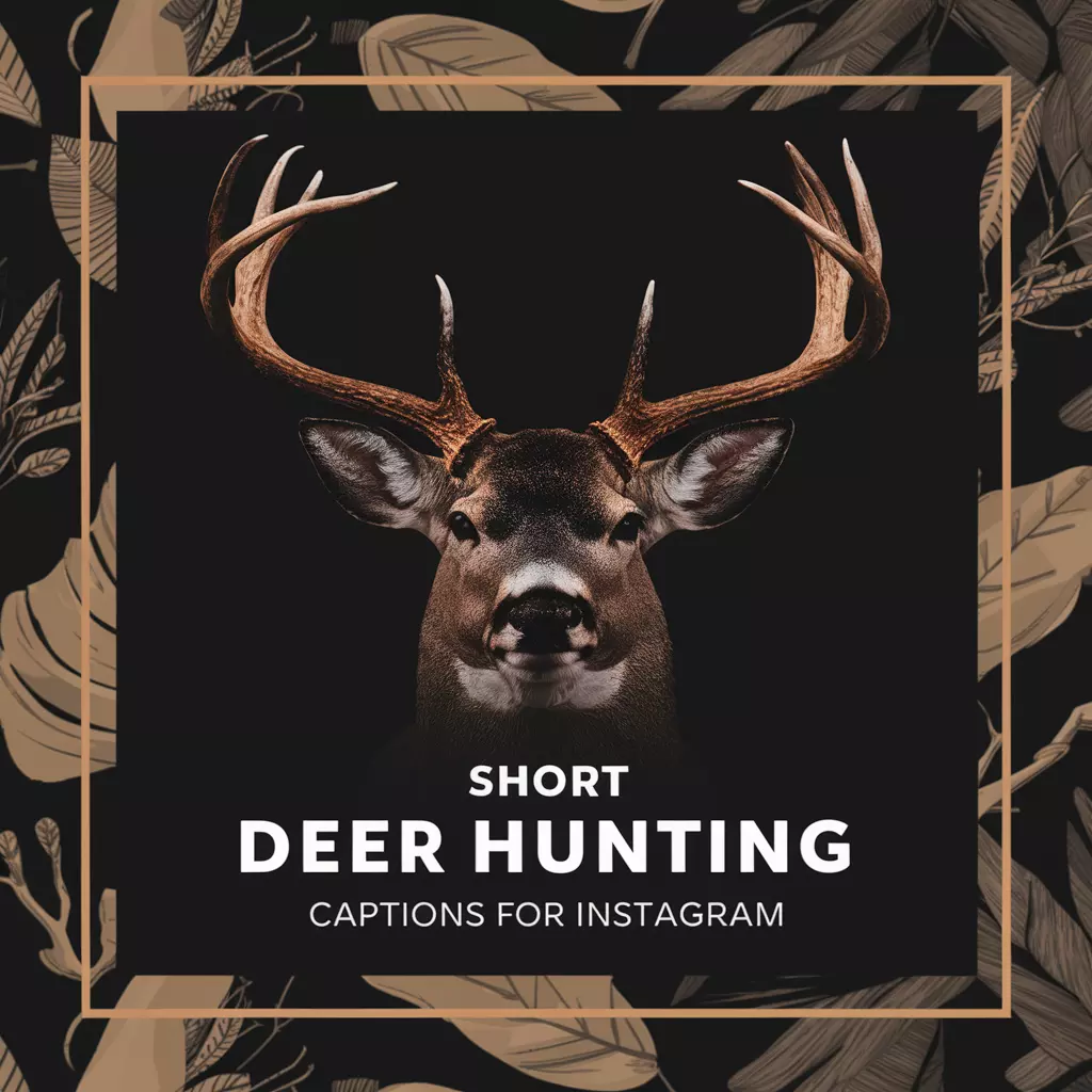 Short Deer Hunting Captions For Instagram
