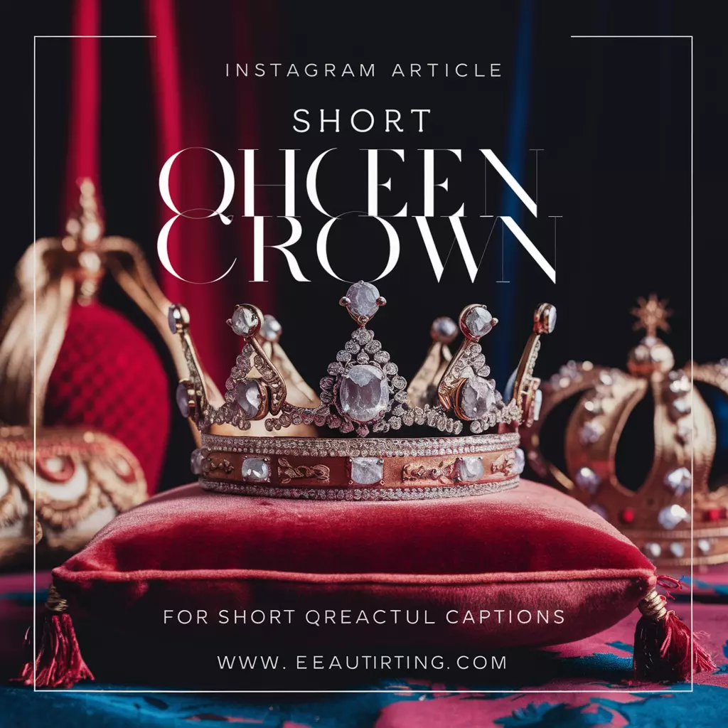 Short Queen Crown Captions For Instagram
