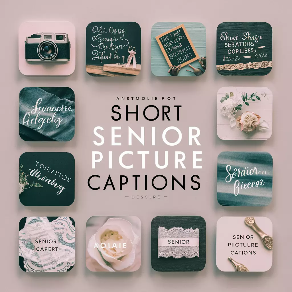 Short Senior Picture Captions For Instagram