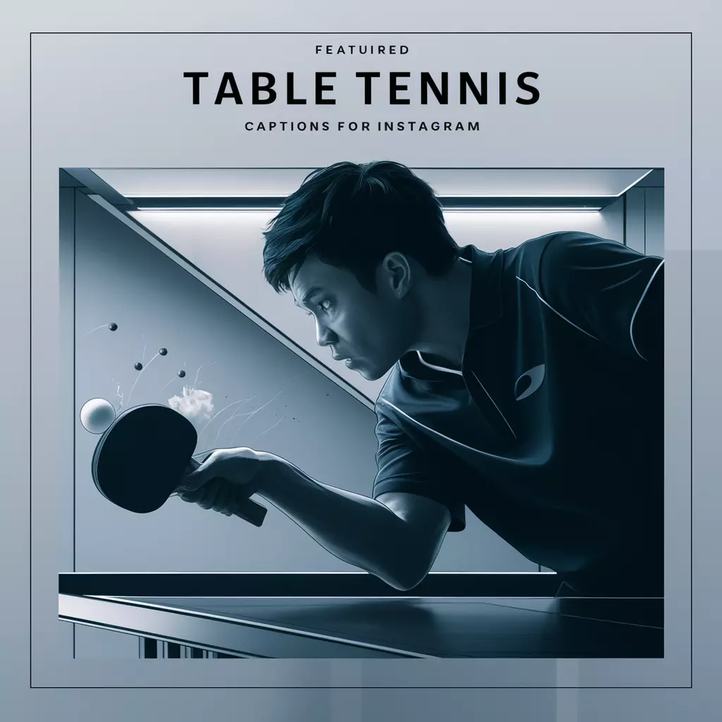 Table Tennis Captions For Instagram