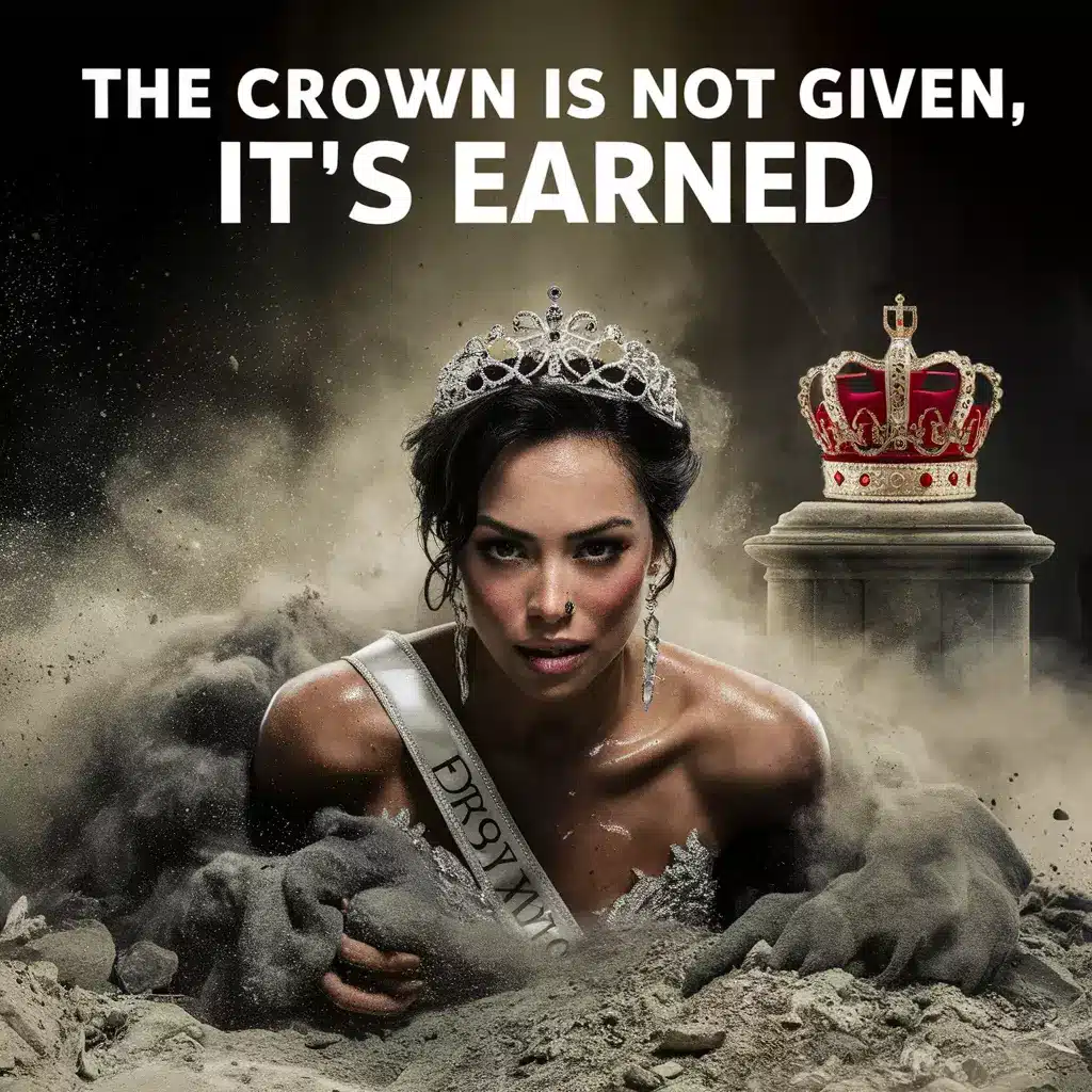 The crown is not given, it's earned