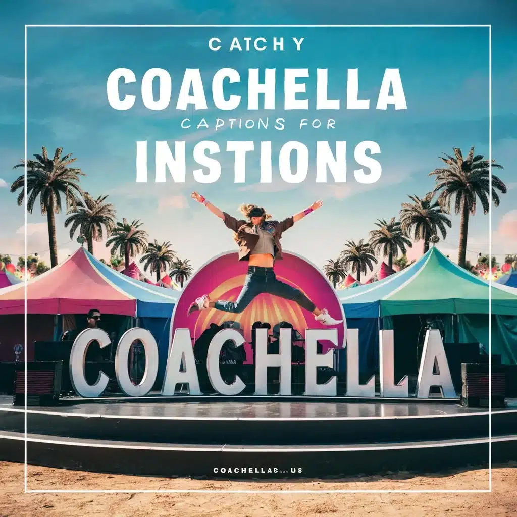 Catchy Coachella Captions For Instagram