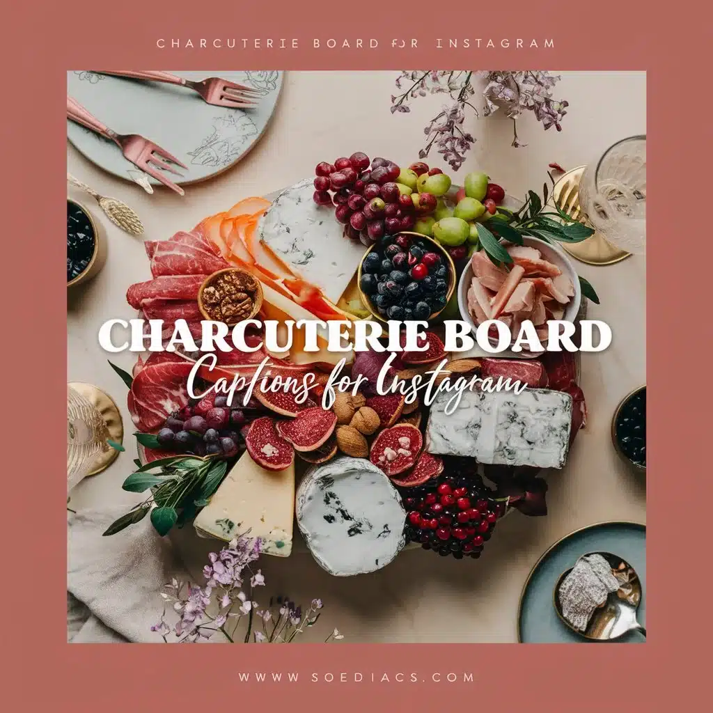 Charcuterie Board Captions For Instagram