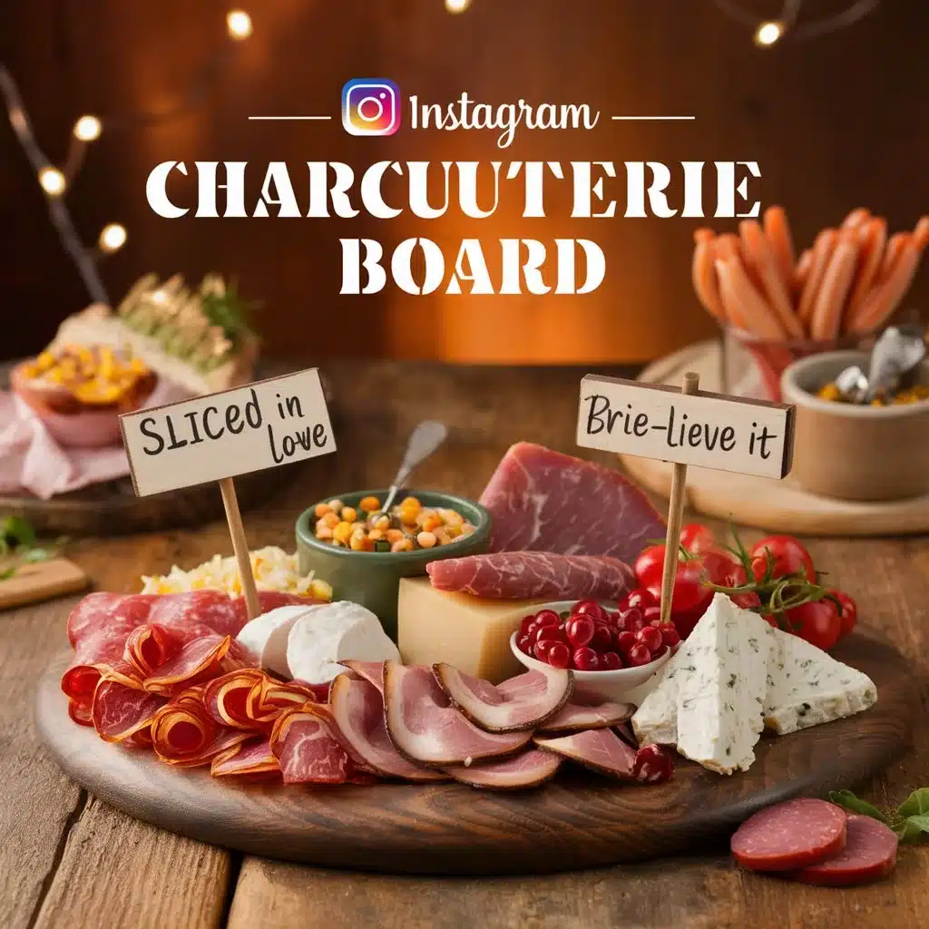 Charcuterie Board Puns For Instagram