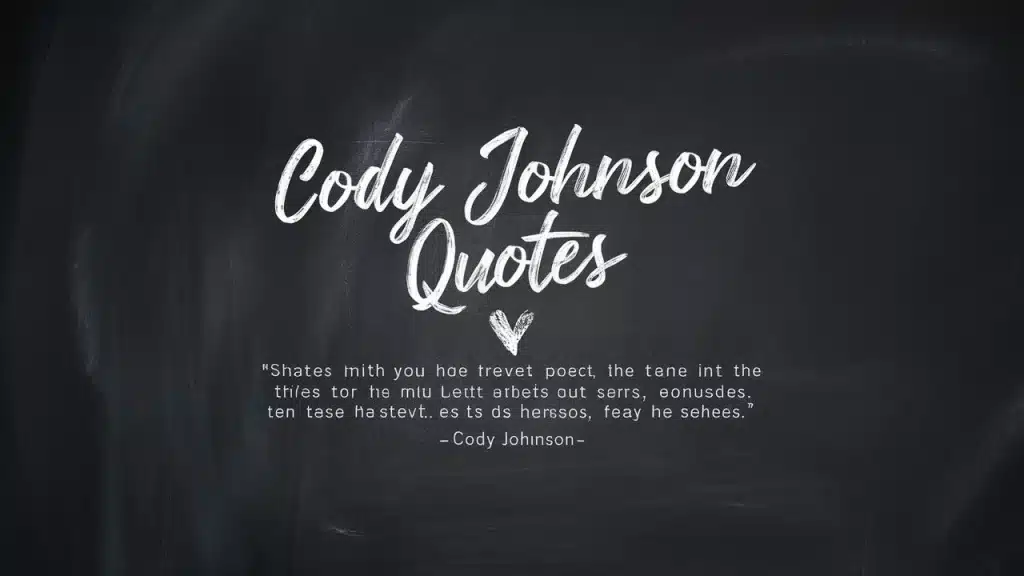 Cody Johnson Quotes For Instagram