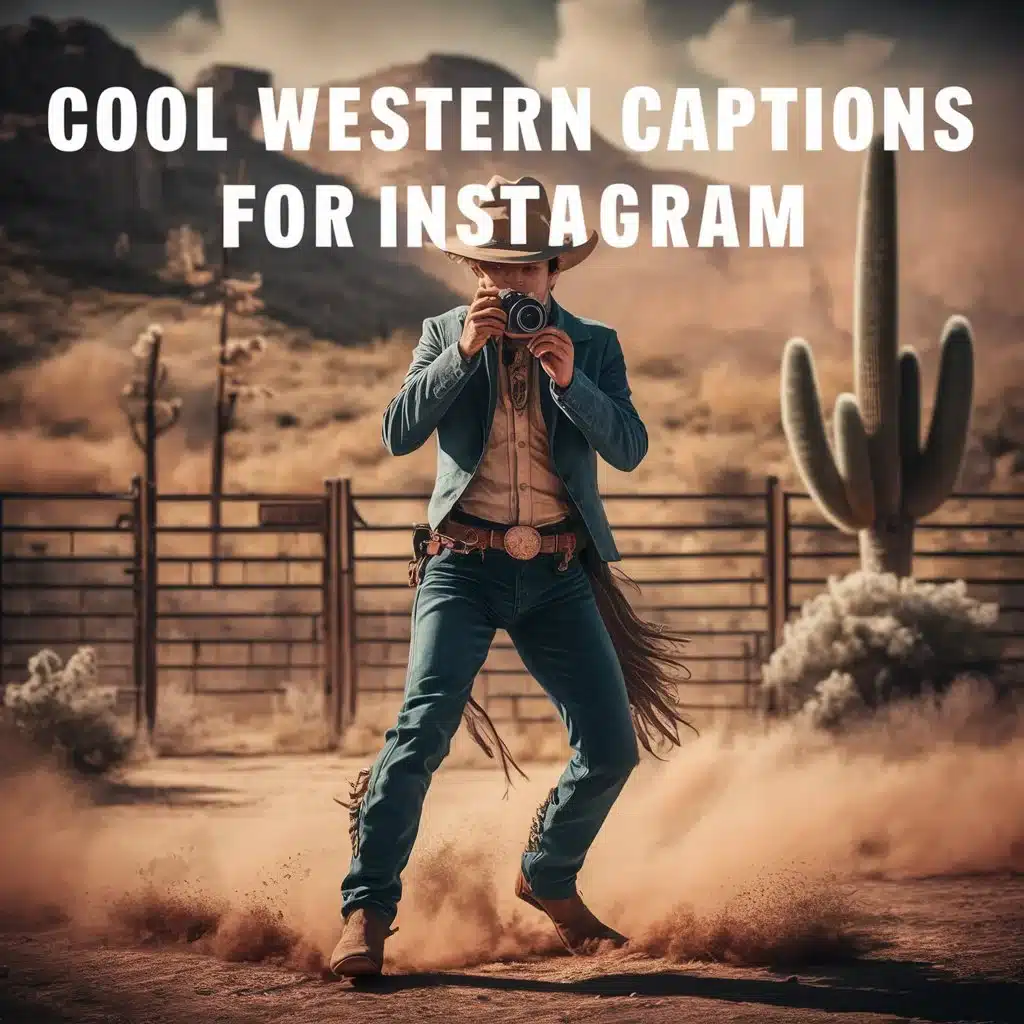 Cool Western Captions For Instagram
