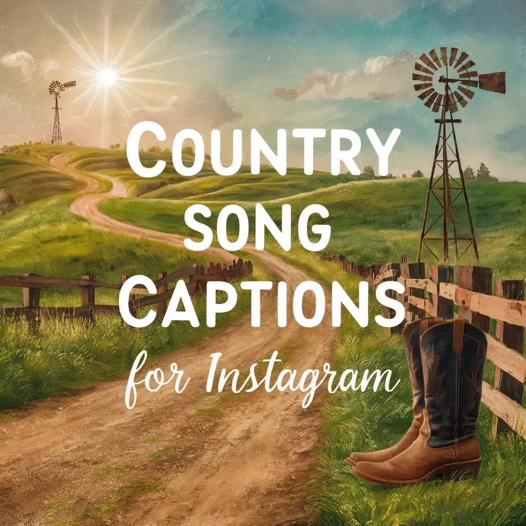 Country Song Captions For Instagram