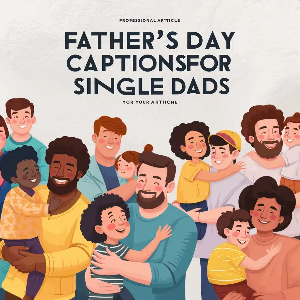 Father's Day Captions for Single Dads