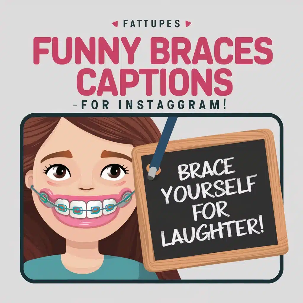 Funny Braces Captions For Instagram