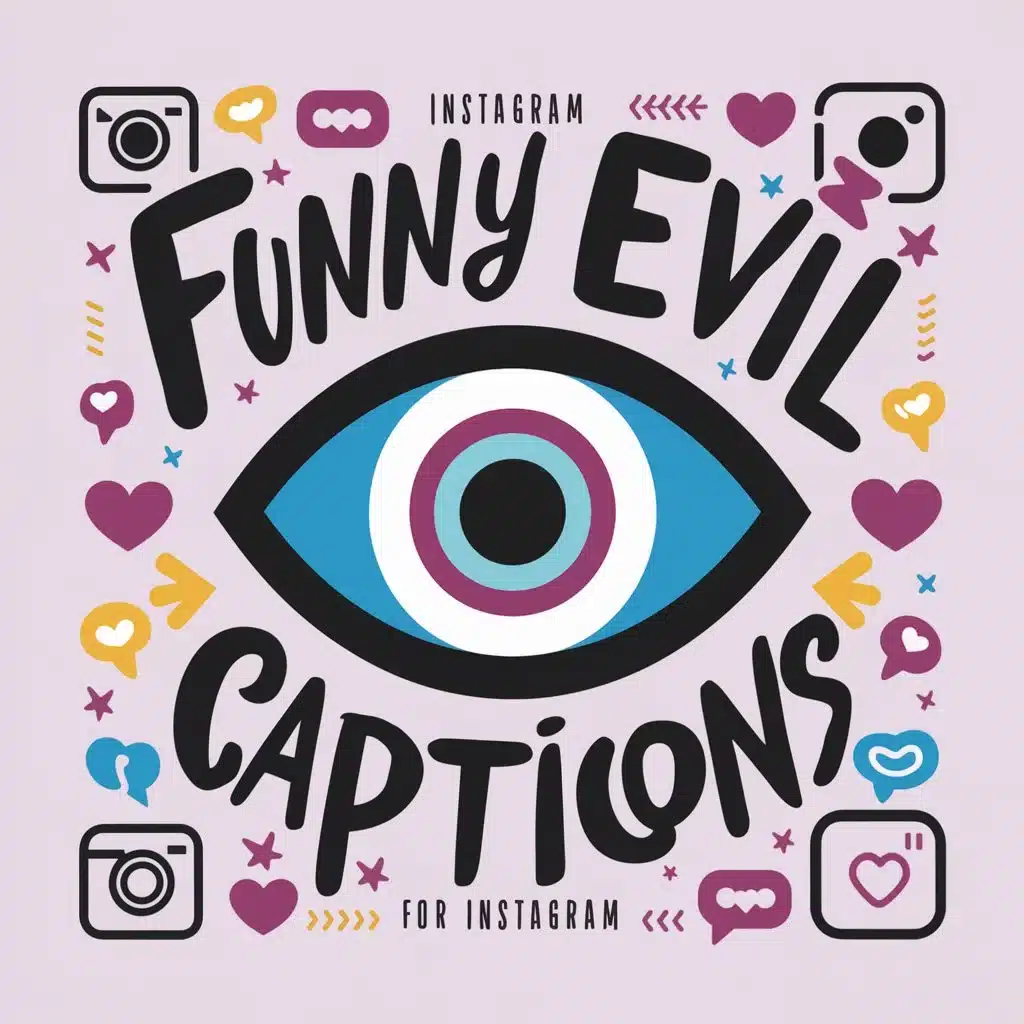 Funny Evil Eye Captions For Instagram