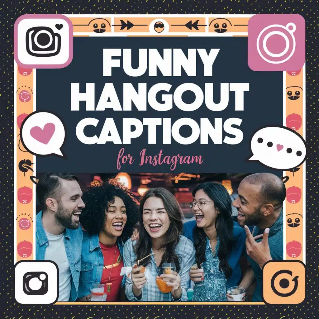 Funny Hangout Captions For Instagram