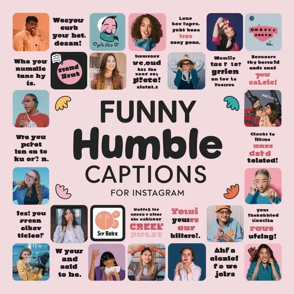 Funny Humble Captions for Instagram