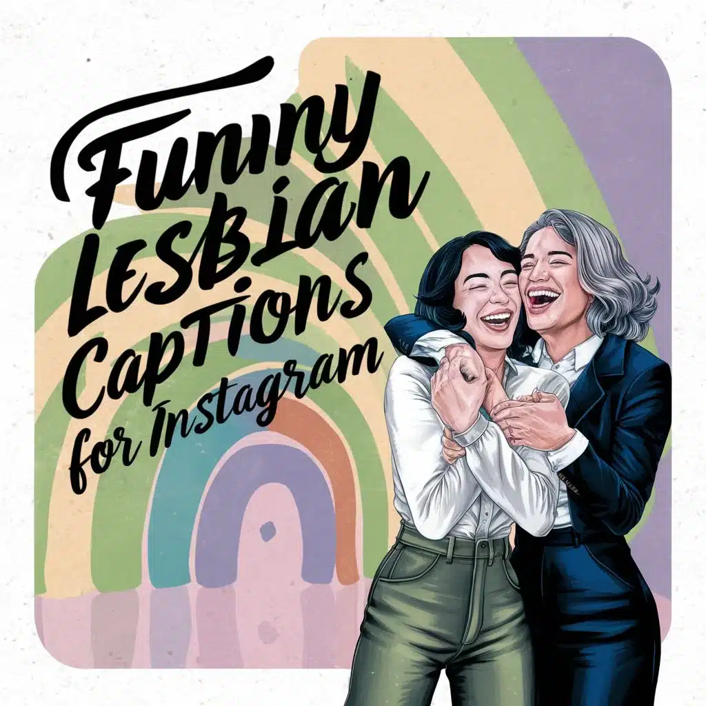 Funny Lesbian Captions for Instagram