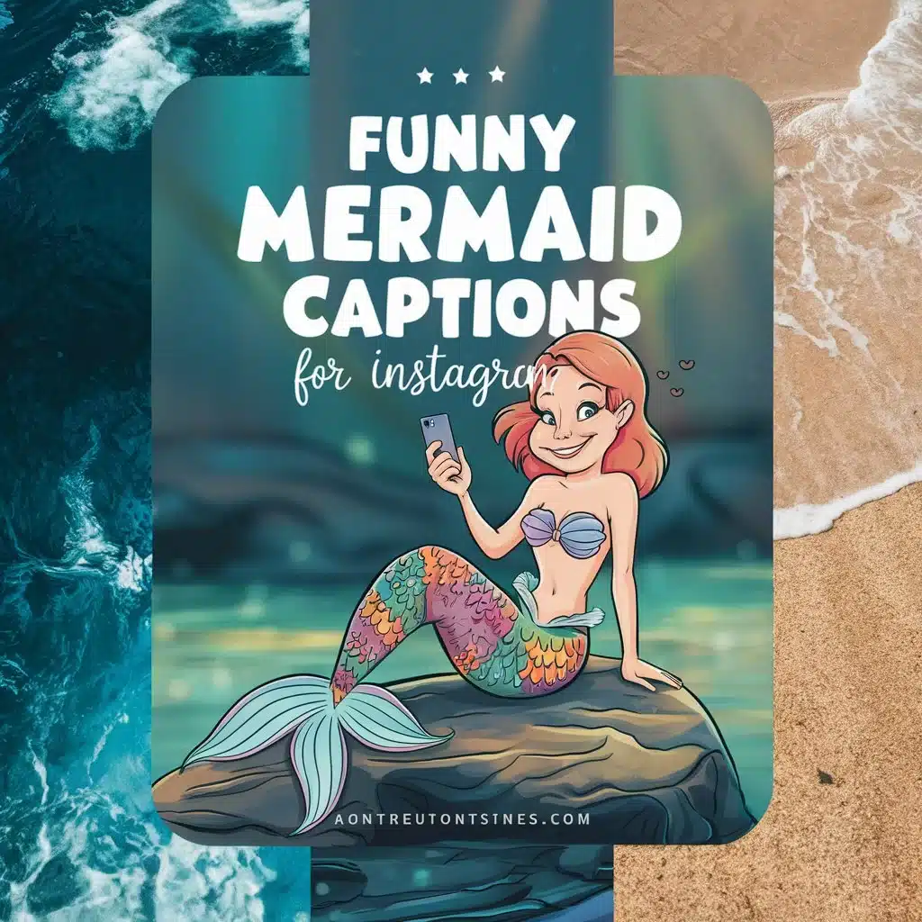 Funny Mermaid Captions For Instagram