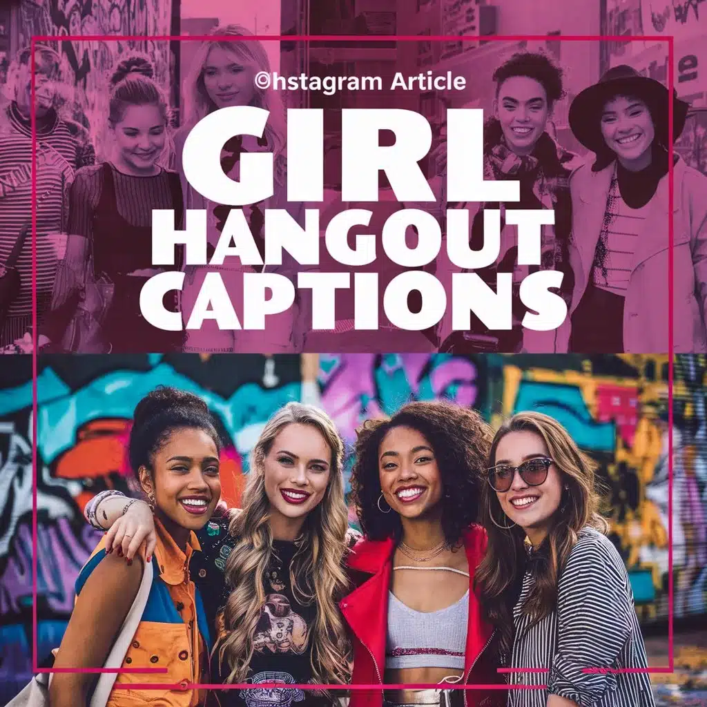 Girl Hangout Captions For Instagram