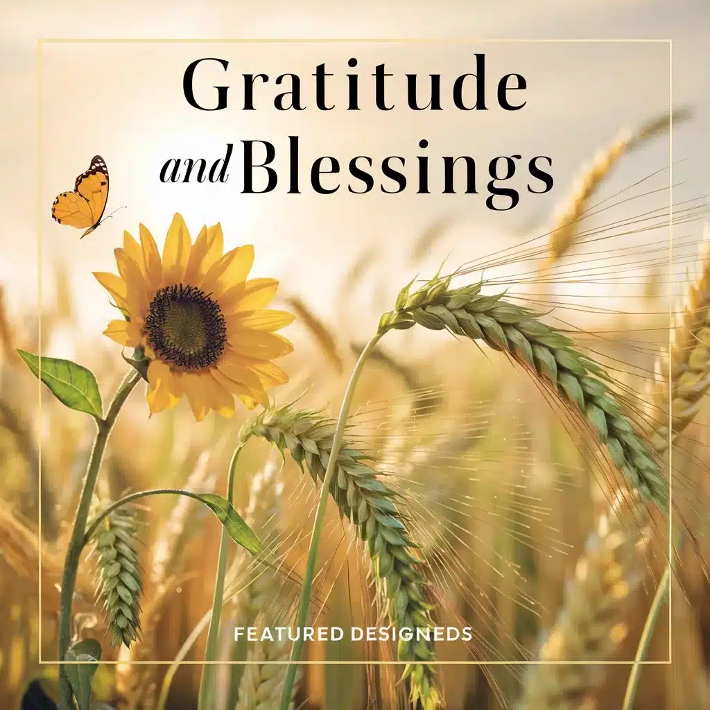 Gratitude and Blessings