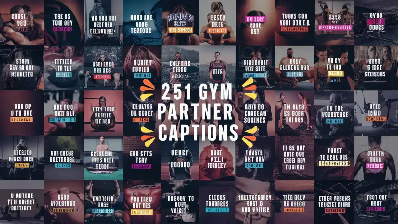 Gym Partner Captions and Quotes
