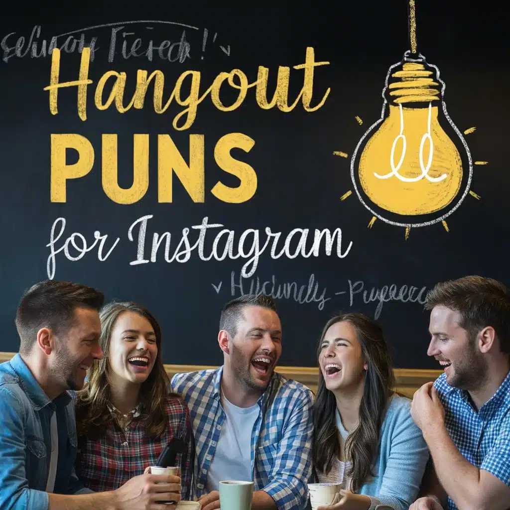 Hangout Puns For Instagram