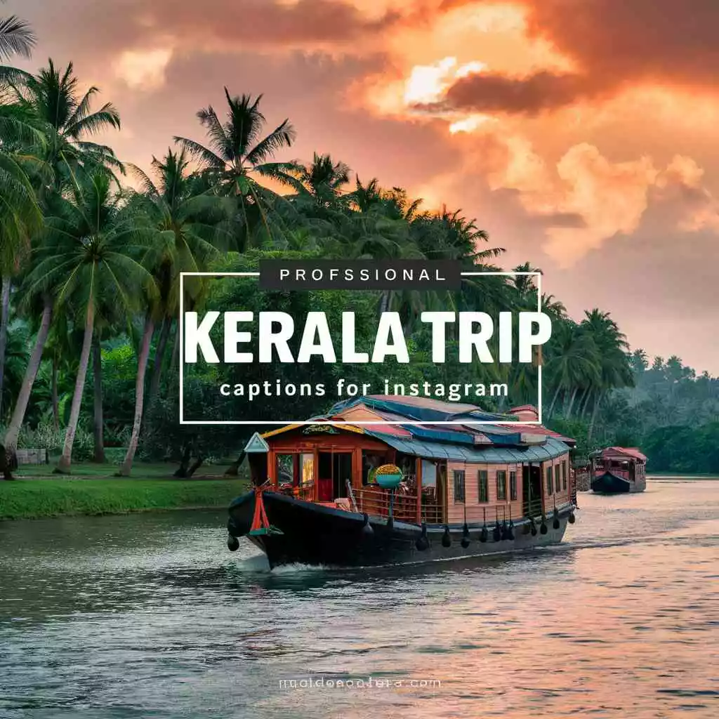 Kerala Trip Captions For Instagram