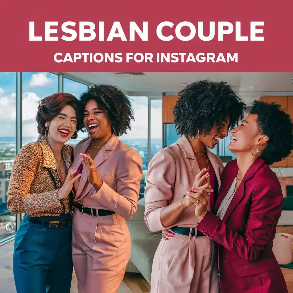 Lesbian Couple Captions for Instagram