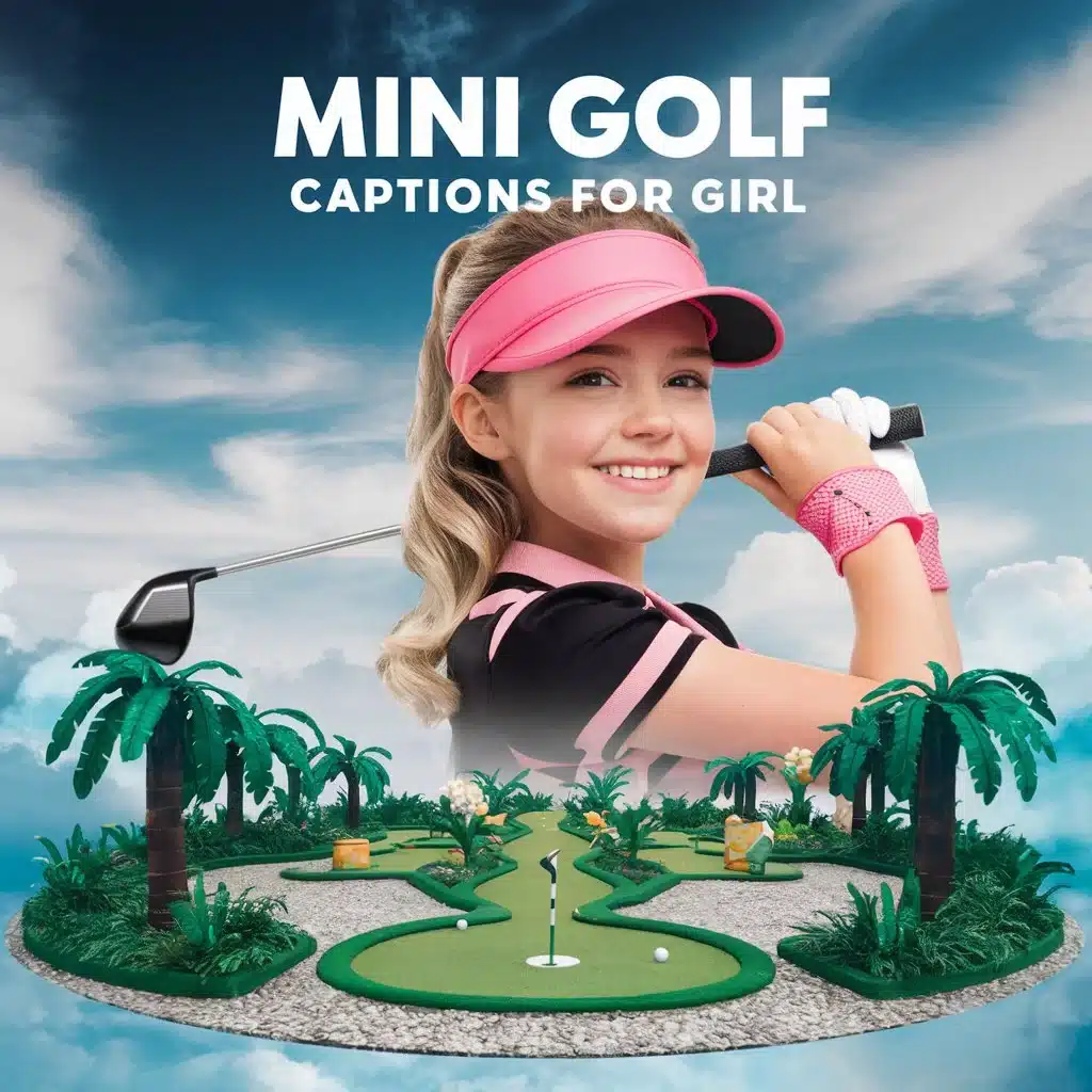 Mini Golf Captions For Girl