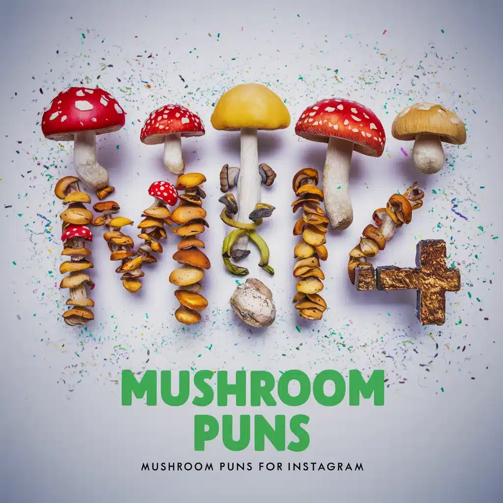 Mushroom Puns For Instagram